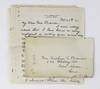 [Autograph Letter, Signed, from a Missionary Working in Japan to a Donor Back in the States]