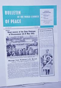 image of Bulletin of the World council of Peace 1963 May 31