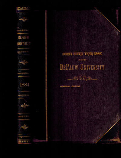 Forty-Fifth Year-Book of DePauw University  for the Year 1883-84