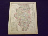 Colton's Map of Illinois.
