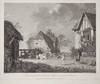 The first Scene of the Maid of the Mill, as Designed by Mr. Richards. Fine large engraving by William Woollett (1735-1785) after the painting by John Inigo Richards (1731-1810)