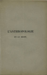 L'anthropologie et le droit