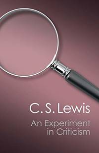 cover of An Experiment In Criticism (Canto Classics)