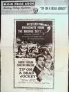 Tip on a Dead Jockey Pressbook 1957 Robert Taylor, Dorothy Malone