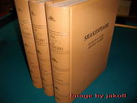 THE PLAYS OF WILLIAM SHAKESPEARE- 3 Volume Set by William Shakespeare- Charles and Mary Cowden Clarke - 1st Edition Thus - 1864 - from jakoll (SKU: 3583)