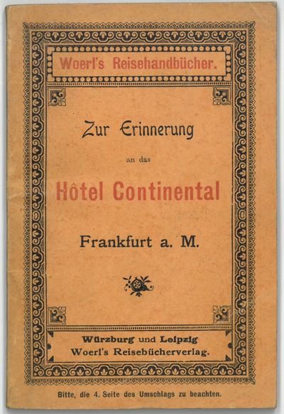 Woerl’s Reisehandbücher. Führer durch Frankfurt…