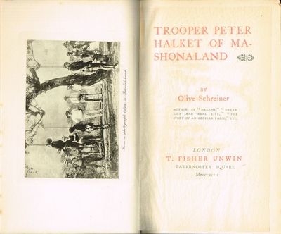 Trooper Peter Halket of Mashonaland.