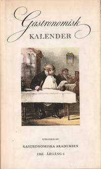GASTRONOMISK KALENDER 1966.