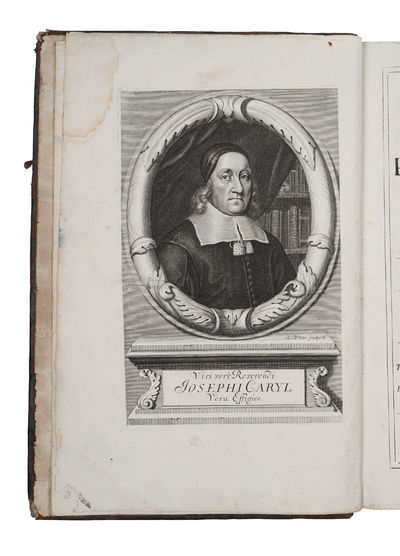 An Exposition with Practical Observations upon the Book of Job. Volume 1 (of two, each issued separately). - ["CARYL MUST HAVE INHERITED THE PATIENCE OF JOB TO HAVE COMPLETED HIS STUPENDOUS TASK"] (photo 3)