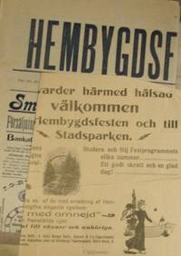 Hembygdsfestbladet. Gratis-program för…