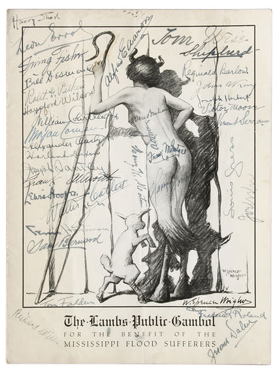 THE LAMBS PUBLIC GAMBOL : FOR THE BENEFIT OF THE MISSISSIPPI FLOOD SUFFERERS [caption title]