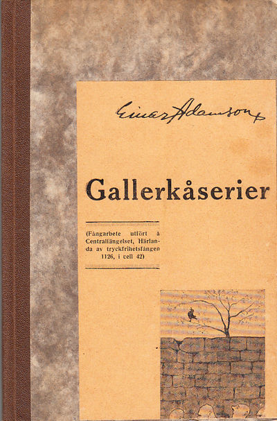 Gallerkåserier. (Fångarbete utfört å…