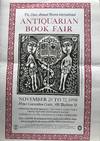 22nd Annual Boston International Antiquarian Book Fair Poster.
