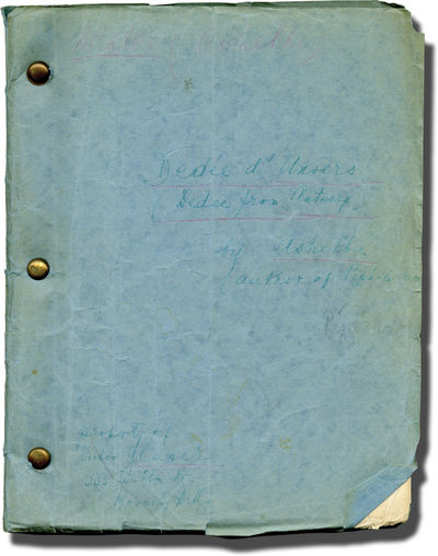 Dedee d'Anvers [Dedee from Antwerp] (Original carbon typescript for the 1948 film)