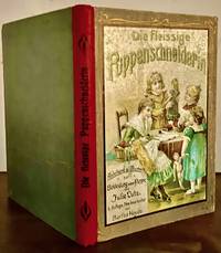 Die Fleissige Puppenschneiderin & Portfolio of ten paper doll clothing patterns.; Revised by Bertha Heyde