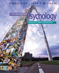 image of Introduction to Psychology : Gateways to Mind and Behavior with Concept Maps and Reviews
