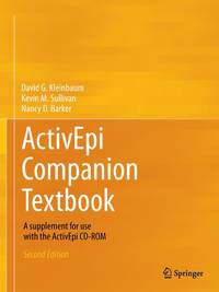 ActivEpi Companion Textbook : A supplement for use with the ActivEpi CD-ROM