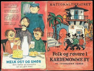 Folk og røvere i Kardemommeby. Barnekomedie i…