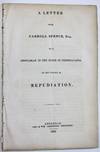 A LETTER FROM CARROLL SPENCE, ESQ. TO A GENTLEMAN IN THE STATE OF PENNSYLVANIA, ON THE SUBJECT OF REPUDIATION