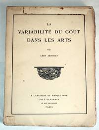 La Variabilité du Gout dans les Arts