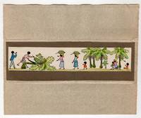 Original Hawaiian Artwork -- Banana Harvesting