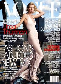 cover of VOGUE 2003 - UMA THURMAN