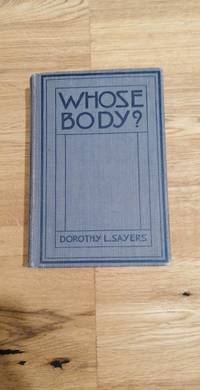 Whose Body? by Dorothy L Sayers - 1923