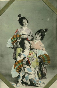 image of 24 Unused Hand Colored Postcards, young apprentice Japanese Geisha & Japanese Views of Kobe, Yokohama, Tokyo