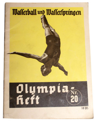 Wasserball und Wasserspringen. Olympiaheft Nr. 20.