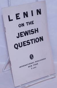 image of Lenin on the Jewish Question