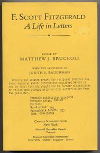 image of F. Scott Fitzgerald: A Life in Letters