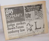image of GCN: Gay Community News; the weekly for lesbians and gay males; vol. 18, #22, December 16-22, 1990: The Search for Lesbian_Gay Life in Cuba
