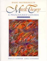 Basic Materials for Music Theory