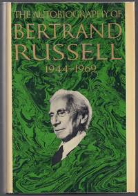 image of The Autobiography of Bertrand Russell; 1944 - 1969