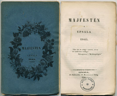 Majfesten i Upsala 1845.