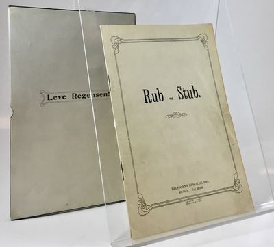 Rub og Stub. Regensens Rusgilde 1922.