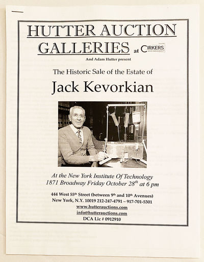 Important Selection from Dr. Kervorkian's Archives