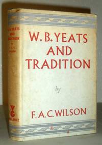 cover of W B Yeats and Tradition