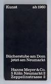 Kunst ab 1960 [Catalogue no. 37]