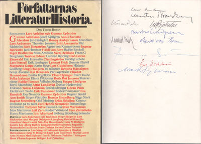 FÖRFATTARNAS LITTERATURHISTORIA. DEN TREDJE BOKEN.