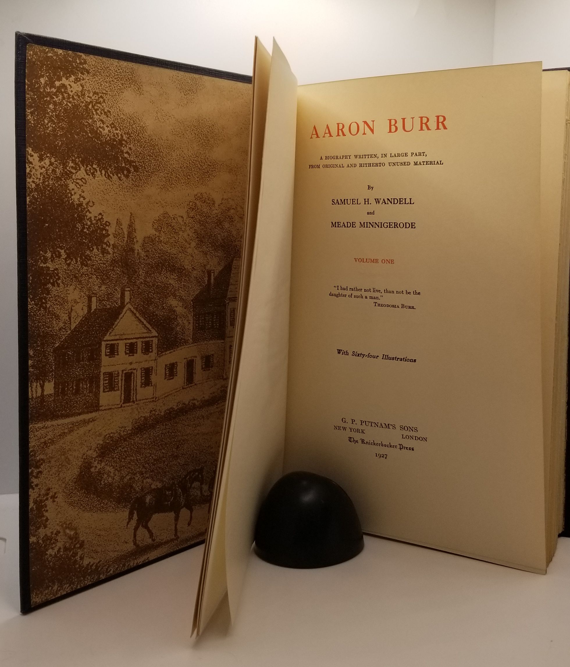 Aaron Burr by Wandell, Samuel and Meade Minnigerode 1927