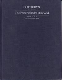 The Porter Rhodes Diamond, Sotheby's Sale 5619, October 20, 1987