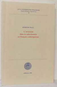 L´inversion dans la subordonnée en français…