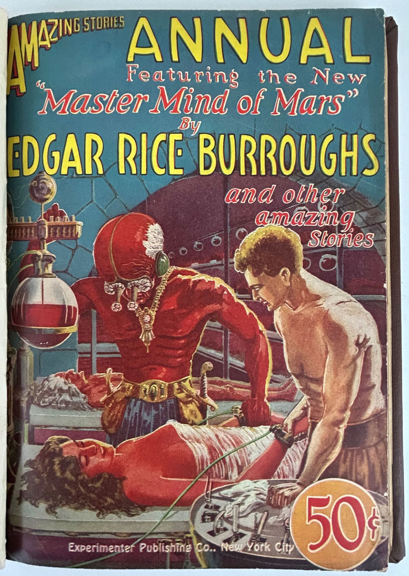 AMAZING STORIES ANNUAL (Bound Volume) by [Burroughs, Edgar Rice ...