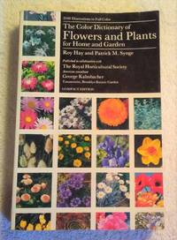 image of THE COLOR DICTIONARY OF FLOWERS & PLANTS FOR HOME & GARDEN