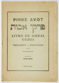 Pirke Avot: Livro de Moral Cudia. Trezladado i Komantado:The Sayings of the Fathers (Turkish)