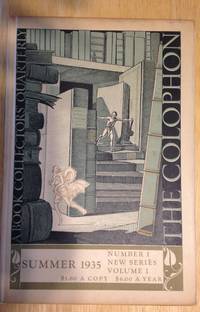 cover of The Colophon New Series Summer 1935