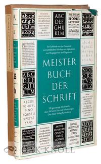 MEISTERBUCH DER SCHRIFT by Tschichold, Jan - 1952