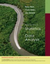 Introduction to Statistics and Data Analysis