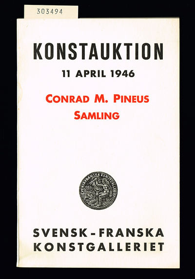 Konstauktion 11 april 1946 ur Conrad M. Pineus…